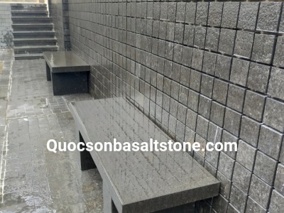 Ghế basalt sân vườn